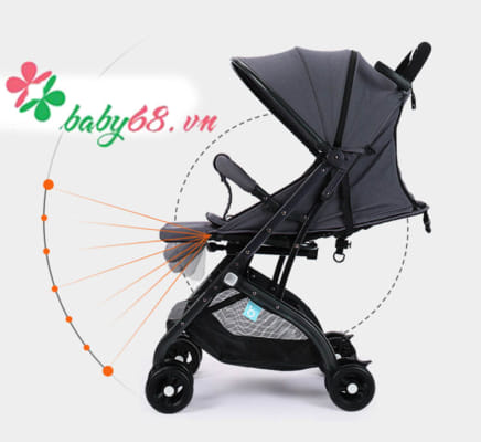 Xe đẩy Baobaohao cao cấp gấp gọn QZ1