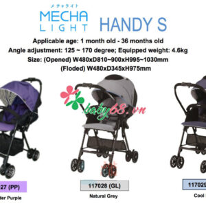 Xe đẩy Combi Mechacal Handy S