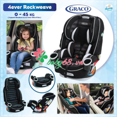 Ghế ngồi ô tô cho trẻ sơ sinh Graco 4Ever Rockweave