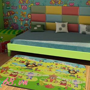 Thảm chơi Pamama 1 mặt – Phương tiện giao thông P0203