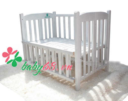 Cũi gỗ sơn trắng Goldcat C71T