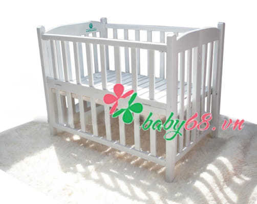 Cũi gỗ sơn trắng Goldcat C71T