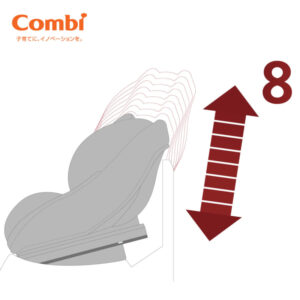 Ghế ngồi ô tô Combi Culmove xoay 360