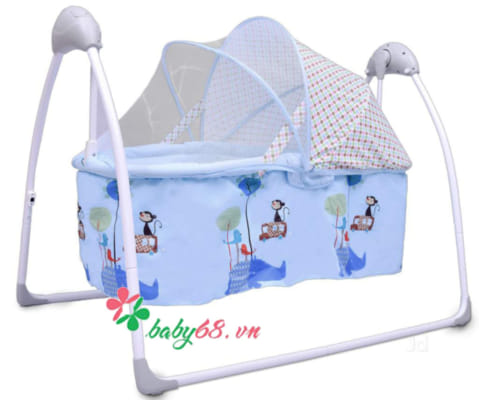 Nôi tự động cao cấp cho bé Mastela SG239