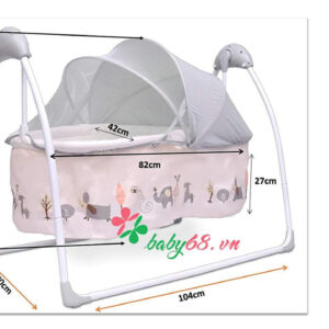 Nôi tự động cao cấp cho bé Mastela SG239