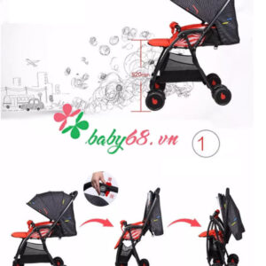 Xe đẩy cho bé Baobaohao 736S