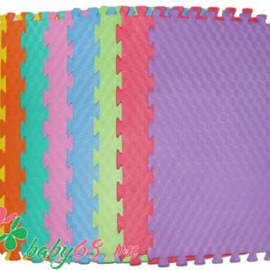 Thảm xốp lót sàn 4 miếng trơn 60x60cm