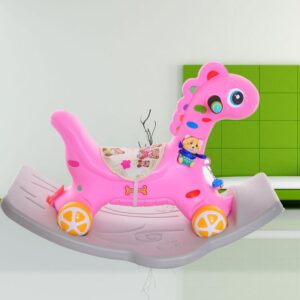 Ngựa bập bênh có đèn có nhạc cho bé