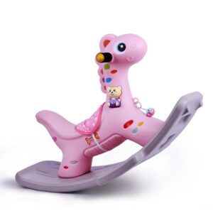 Ngựa bập bênh có đèn có nhạc cho bé