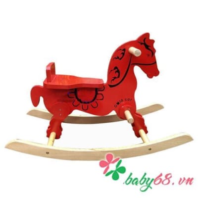Ngựa gỗ bập bênh cho bé Goldcat