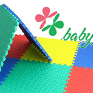 Thảm xốp lót sàn 4 miếng trơn 60x60cm