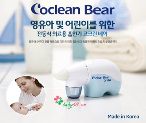 Máy hút mũi CoClean Duck và CoClean Bear