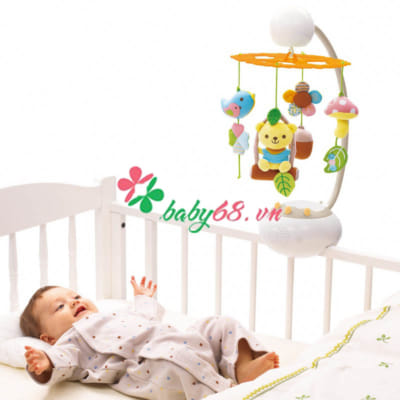 Treo cũi cảm biến tiếng khóc Combi