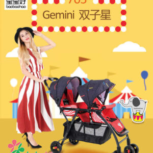 Xe đẩy đôi Baobaohao 705