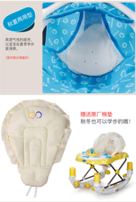 Xe tập đi đa năng cao cấp 3290E