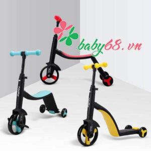 Xe chòi chân Nadle cho bé 3 trong 1