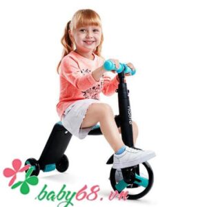 Xe chòi chân Nadle cho bé 3 trong 1