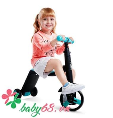 Xe chòi chân Nadle cho bé 3 trong 1