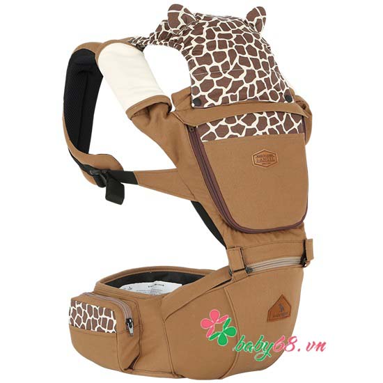 1498119626 Diu Em Be I Angle Animal Hipseat Carrier Ia 120 Cm Mau Da Bo Camel 0