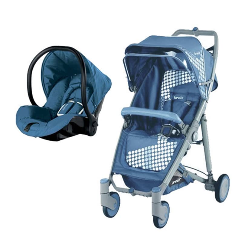 Bộ Xe Đẩy Brevi Crytal BRE719 Bộ Xe Đẩy Brevi Crytal BRE719