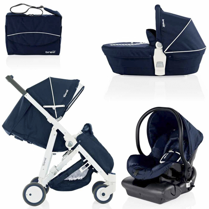 Bộ Xe Đẩy Brevi Crytal BRE719 Bộ Xe Đẩy Brevi Crytal BRE719