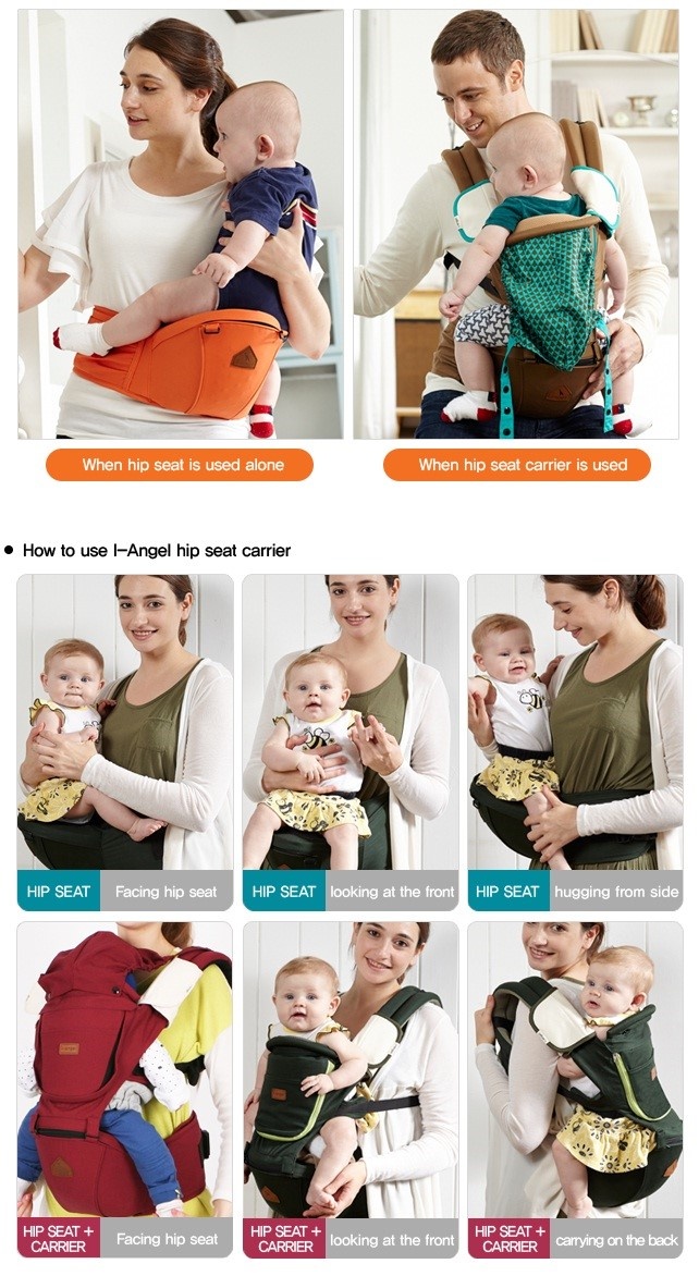 Địu Em Bé i-Angel Josh Hipseat Carrier IA-109 Địu Em Bé i-Angel Josh Hipseat Carrier IA-109