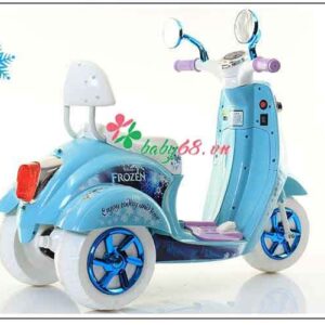 Xe May Dien Cho Be Gai Hinh Elsa Qm168 6 1