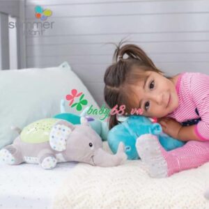 Sm06430 Đèn Chiếu Sao Ru Ngủ Voi Con (màu Ghi) 1 890x1000