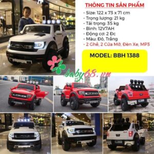 Xe O To Dien Tre Em Forranger Bbh 1388 2 Cho Ngoi 21109