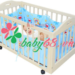 Giuong Cui Tre Em 3 Trong 1 Kitty Mau Trang 2