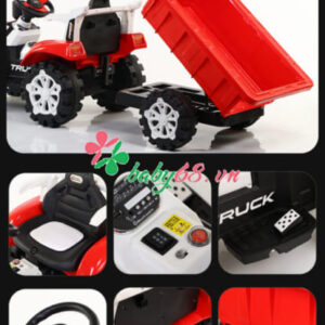 Xe Keo Phao Dien 6066 Cho Tre Em Co Dieu Khien 9