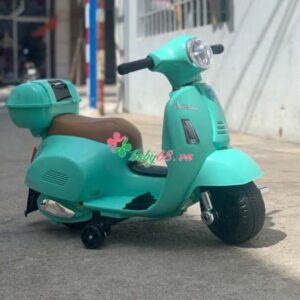 Xe May Vespa Chay Dien Cho Be Q518 2