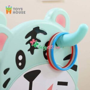 Cau Truot Kem Khung Bong Ro Hinh Con Ho Cho Be Toys House Mau Xanh (12)