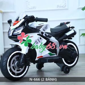 Xe Moto Dien Tre Em N 666 2 Banh 14