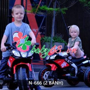 Xe Moto Dien Tre Em N 666 2 Banh 4
