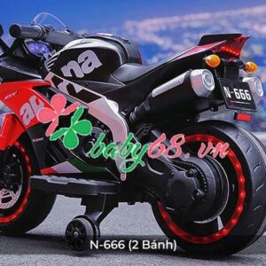 Xe Moto Dien Tre Em N 666 2 Banh 9