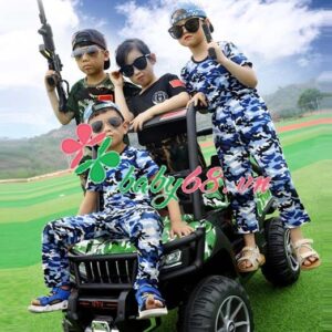 Xe O To Dien Dia Hinh Cho Be Kp 6688 12