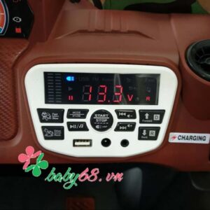 Xe O To Dien Dia Hinh Cho Be Kp 6688 22