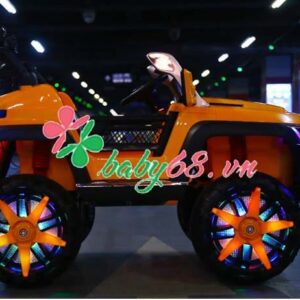 Xe ô Tô điện Trẻ Em Kp 6699 đèn Led