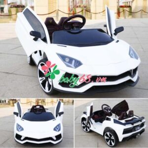 Xe O To Dien Tre Em Lamborghini 998 White 79a41b69 8d23 4b2a 818e A64be02a4777