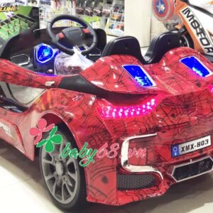 Xe O To Dien Tre Em Xmx 803 Voi Den Led Sau Sieu Sang