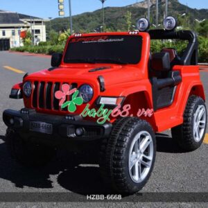 Xe Oto Jeep 4 Dong Co Cho Be Hzbb 6668 2