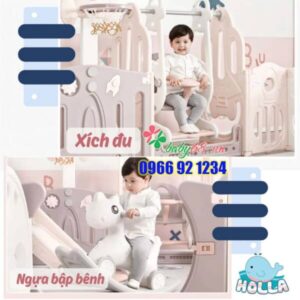 Quây Full Tên Lửa Holla 200x200cm Màu Xanh 4