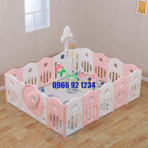 Quây Tên Lửa Holla 160x200cm Màu Hồng 3