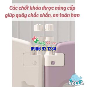 Quây Tên Lửa Holla 160x200cm Màu Xanh 10