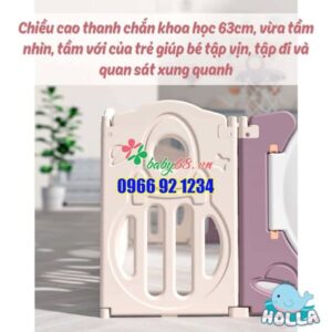 Quây Tên Lửa Holla 160x200cm Màu Xanh 6