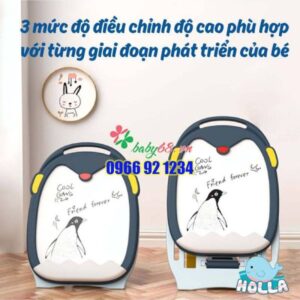 Bảng Vẽ Chim Cánh Cụt Holla Màu Xanh 10
