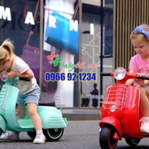 Xe May Dien Vespa Cho Be 6288s 4