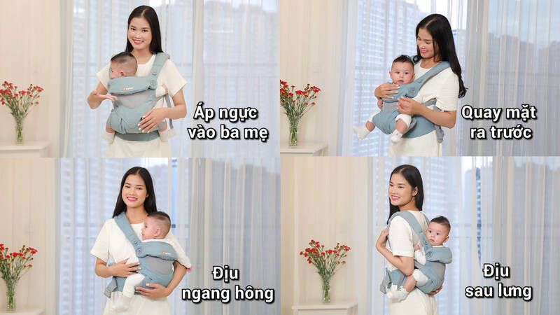 Địu em bé trợ lực Ergobaby