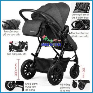 Xe Day Cho Be So Sinh Kinderkraft Moov 2in1 2